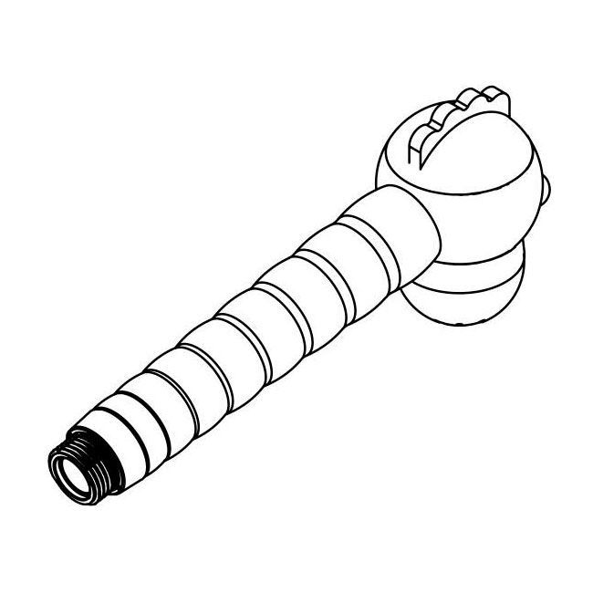 Дитячий ручний душ Hansgrohe Jocolino, 2 види струменя (колір - зелений) 28788570 28788570 &mdash; фото в Esantehnika