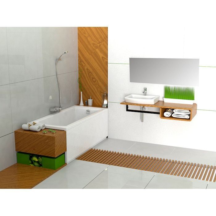 Ванна акрилова Roca Linea 180x80 A24T058000 A24T058000 &mdash; фото в Esantehnika