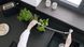 Кухонный смеситель, с вытяжным душем, 2 вида струи, sBox lite Hansgrohe Zesis M33 (цвет - сталь) 74803800 74803800 &mdash; фото в Esantehnika