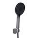 Смеситель для ванны Qtap Vlasta New (с душевым гарнитуром) QTVLA259GMB45643 Gunmetal Black PVD QTVLA259GMB45643 &mdash; фото в Esantehnika