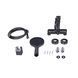 Смеситель для ванны Qtap Vlasta New (с душевым гарнитуром) QTVLA259GMB45643 Gunmetal Black PVD QTVLA259GMB45643 &mdash; фото в Esantehnika