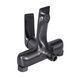 Смеситель для ванны Qtap Vlasta New (с душевым гарнитуром) QTVLA259GMB45643 Gunmetal Black PVD QTVLA259GMB45643 &mdash; фото в Esantehnika