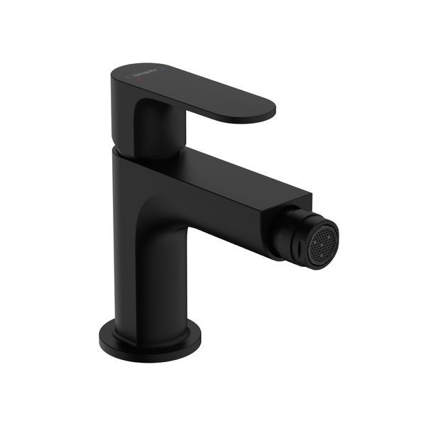 Змішувач для біде Hansgrohe Rebris S (колір - чорний матовий), з донним клапаном 72210670 72210670 &mdash; фото в Esantehnika