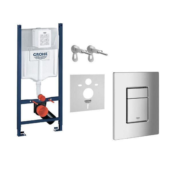 Инсталляция для унитаза Grohe Rapid SL с клавишей Skate Cosmopolitan (3873200A) 3873200A &mdash; фото в Esantehnika