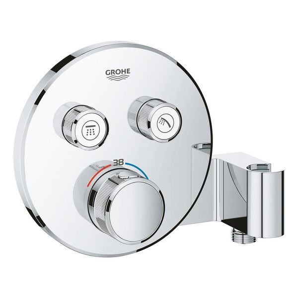 Термостат для прихованого монтажу на 2 виходи Grohe Grohtherm SmartControl 29120000 29120000 &mdash; фото в Esantehnika