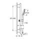 Душевой гарнитур Grohe Rainshower Smartactive 130 26578000 26578000 &mdash; фото в Esantehnika