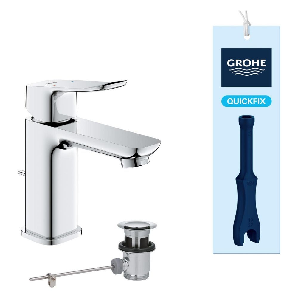 Смеситель для раковины M-размера Grohe QuickFix Dice ColdStart 1018560000 1018560000 &mdash; фото в Esantehnika