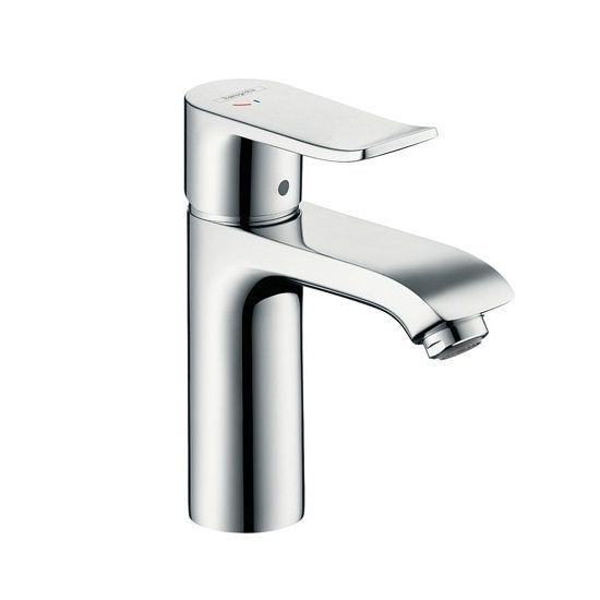 Змішувач для раковини, одноважільний Hansgrohe Metris (колір - хром), з донним клапаном 31121000 31121000 &mdash; фото в Esantehnika