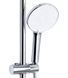 Душова система універсальна Qtap Jay на три споживачі (з виливом) QTJAY111CRW45555 Chrome/White QTJAY111CRW45555 &mdash; фото в Esantehnika