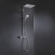 Душова система з термостатом Grohe Rainshower Smartactive Cube 310 (колір - хром), верхній душ квадратний 26649000 26649000 &mdash; фото в Esantehnika