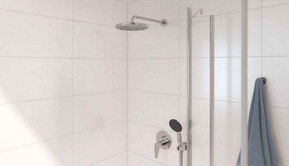 Душова система прихованого монтажу Grohe QuickFix Start Edge з Vitalio Start 250 (25293000) 25293000 &mdash; фото в Esantehnika