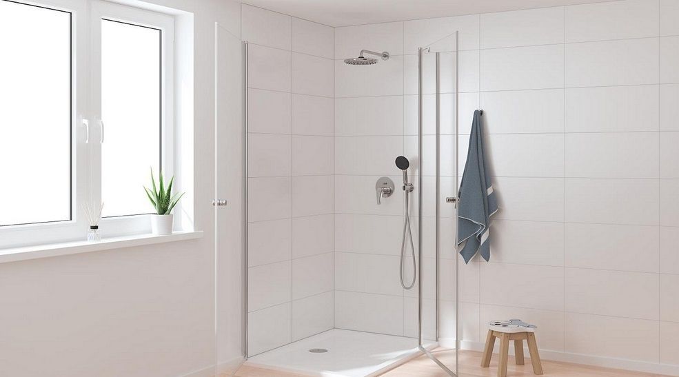Душова система прихованого монтажу Grohe QuickFix Start Edge з Vitalio Start 250 (25293000) 25293000 &mdash; фото в Esantehnika