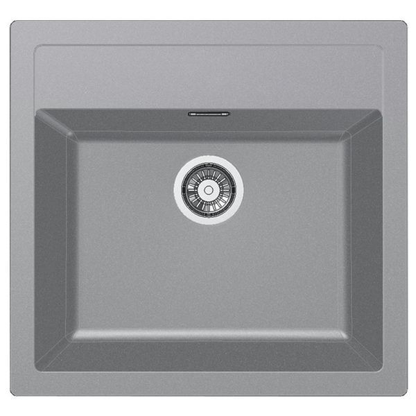 Кухонна мийка Franke SID 610-50, накладна, 56x53, тектонайт сірий (143.0691.531) 143.0691.531 &mdash; фото в Esantehnika