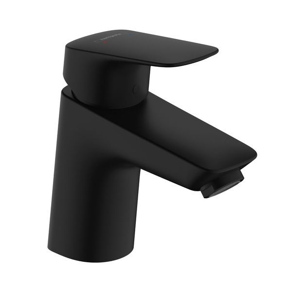 Змішувач для раковини 70 Hansgrohe Logis (колір - чорний матовий), з донним клапаном 71070670 71070670 &mdash; фото в Esantehnika