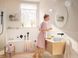 Смеситель для раковины настенный Hansgrohe Rebris S (цвет - чёрный матовый), излив 200 мм 72528670 72528670 &mdash; фото в Esantehnika