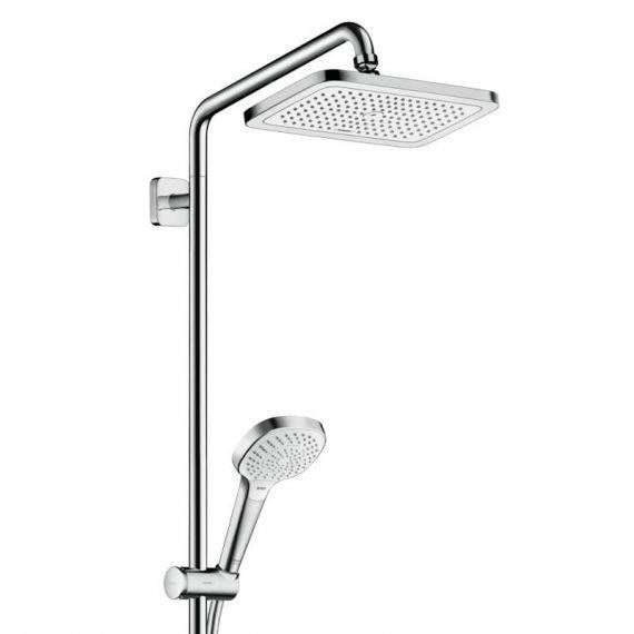 Душова система з термостатом Hansgrohe Croma E Showerpipe 280 1jet 27687000 27687000 &mdash; фото в Esantehnika