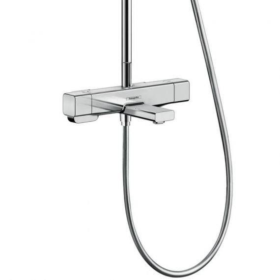 Душова система з термостатом Hansgrohe Croma E Showerpipe 280 1jet 27687000 27687000 &mdash; фото в Esantehnika