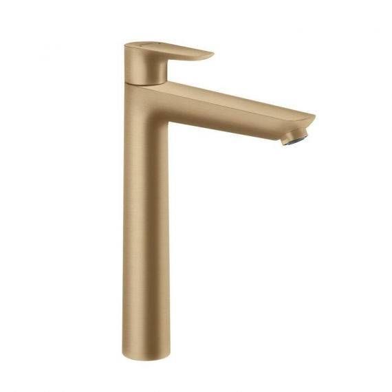 Змішувач для раковини високий Hansgrohe Talis E 240 (колір - бронза) 71716140 71716140 &mdash; фото в Esantehnika