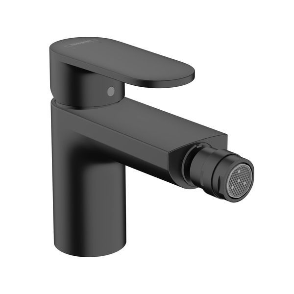 Змішувач для біде Hansgrohe Vernis Blend (колір - чорний матовий), з донним клапаном 71210670 71210670 &mdash; фото в Esantehnika