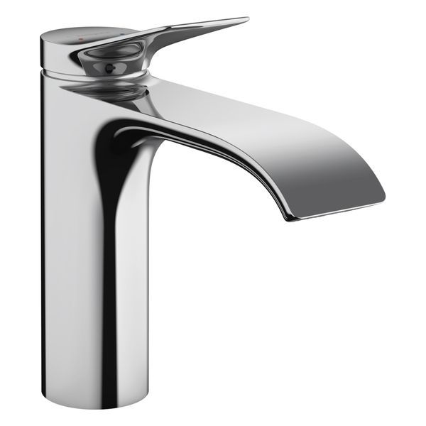 Змішувач для умивальника Hansgrohe Vivenis 110 з донним клапаном, хром (75020000) 75020000 &mdash; фото в Esantehnika