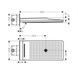 Верхний душ, Hansgrohe Rainmaker Select, 580х260 3jet, Черный/Хром (24001600) 24001600 &mdash; фото в Esantehnika