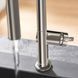 Смеситель для кухни Hansgrohe Talis M54 с выдвижной лейкой сталь 72800800 72800800 &mdash; фото в Esantehnika