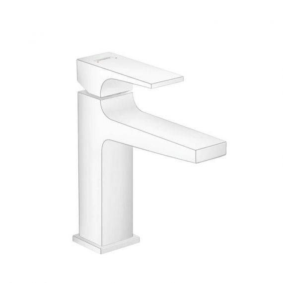 Змішувач для раковини Hansgrohe Metropol (колір - білий матовий) 32507700 32507700 &mdash; фото в Esantehnika
