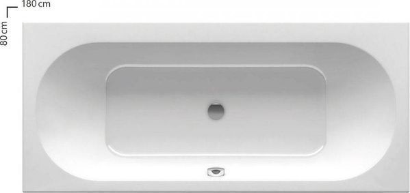 Ванна акриловая Ravak City 180 x 80 см snowwhite C920000000 C920000000 &mdash; фото в Esantehnika