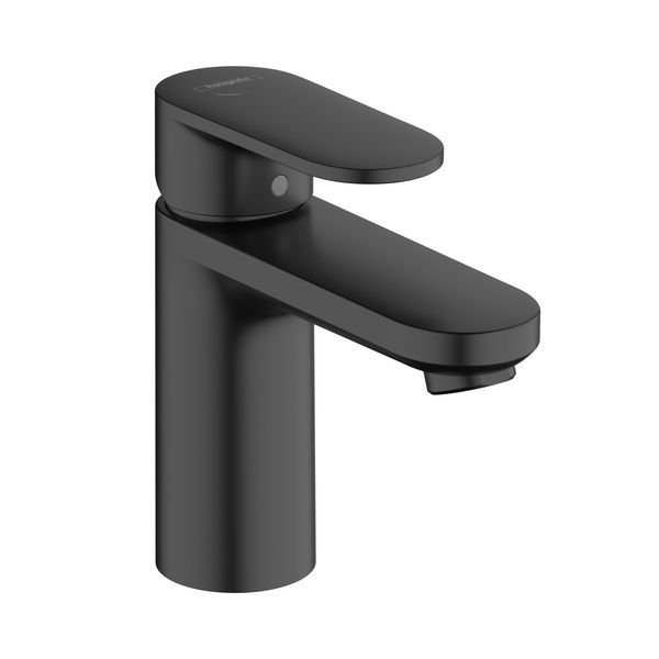 Змішувач для раковини 100 CoolStart Hansgrohe Vernis Blend (колір - чорний матовий), з донним клапаном 71585670 71585670 &mdash; фото в Esantehnika