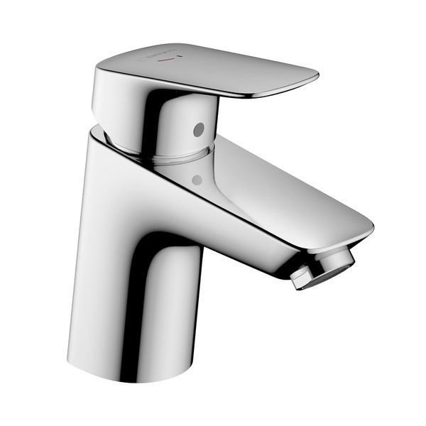 Змішувач для раковини 70 Hansgrohe Logis Coolstart (колір - хром), без донного клапана 71073000 71073000 &mdash; фото в Esantehnika