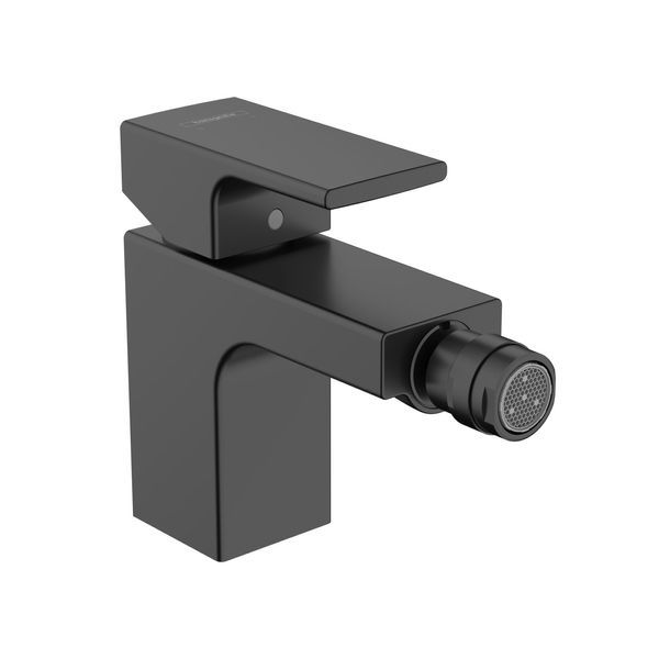 Змішувач для біде Hansgrohe Vernis Shape (колір - чорний матовий), з донним клапаном 71211670 71211670 &mdash; фото в Esantehnika