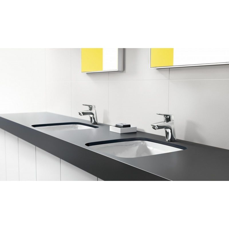 Смеситель для раковины с донным клапаном Hansgrohe Logis (цвет-хром) 71078000 71078000 &mdash; фото в Esantehnika