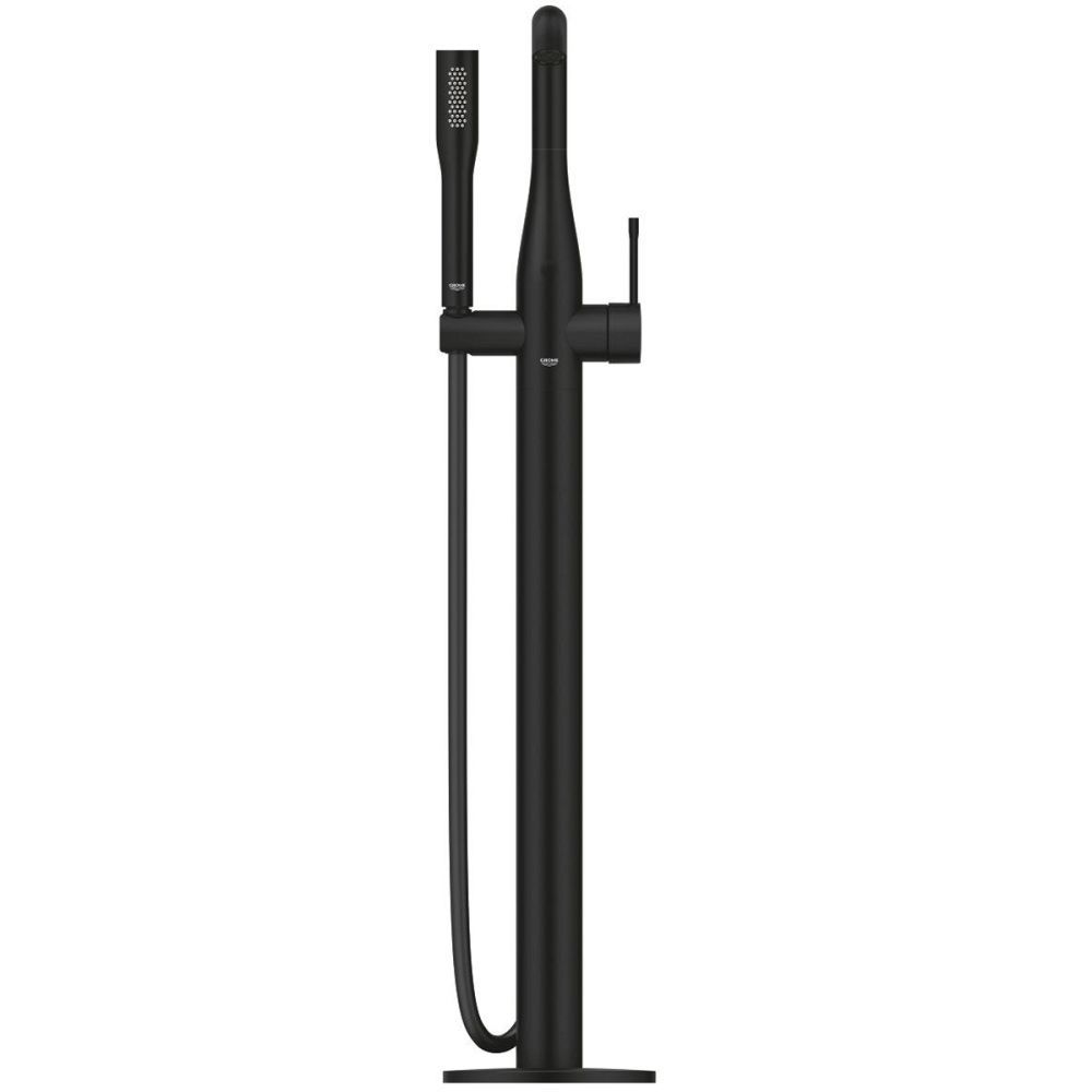 Підлоговий змішувач для ванни Grohe Essence New чорний фантомний (25248KF1) 25248KF1 &mdash; фото в Esantehnika