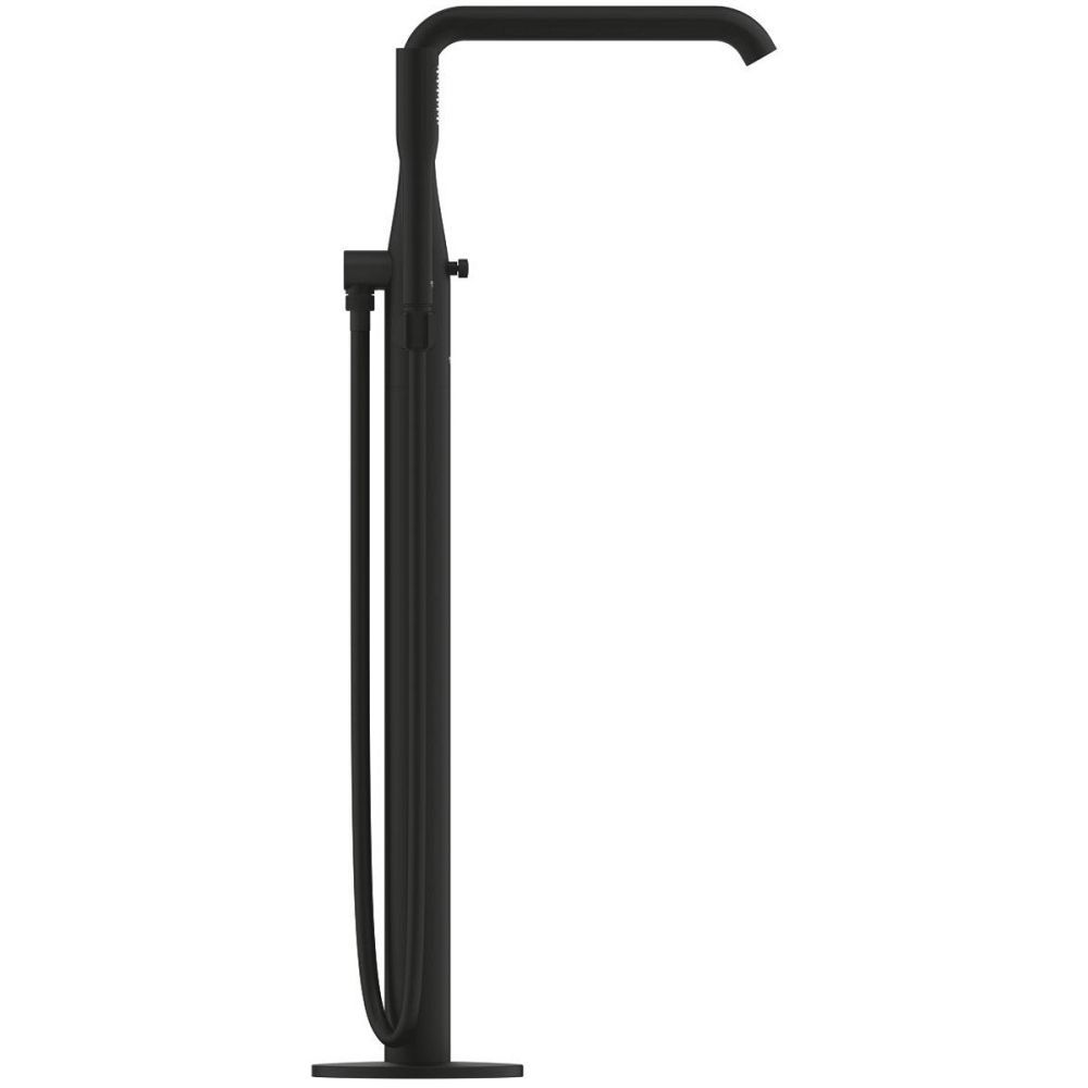 Підлоговий змішувач для ванни Grohe Essence New чорний фантомний (25248KF1) 25248KF1 &mdash; фото в Esantehnika