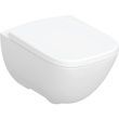 Унитаз подвесой Geberit Modo в комплекте с сиденьм Soft Close Quickfix 502.827.00.1