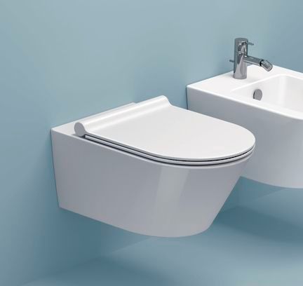 Унітаз підвісний УКОРОЧЕНИЙ Catalano New Zero в комплекті з сидінням Soft Close Plus 1VSZ50R00+5SCSTP000 1VSZ50R00+5SCSTP000 &mdash; фото в Esantehnika