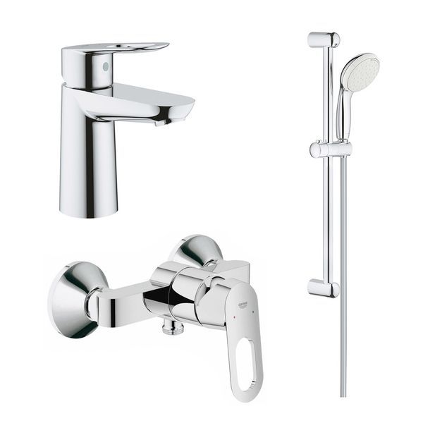 Набор смесителей Grohe Bau Loop (123220S) 123220S &mdash; фото в Esantehnika