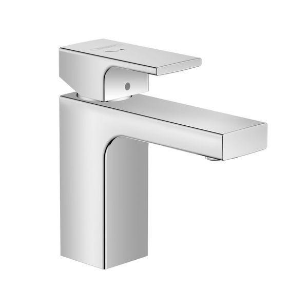 Змішувач для раковини 100 CoolStart Hansgrohe Vernis Shape (колір - хром), з донним клапаном 71594000 71594000 &mdash; фото в Esantehnika