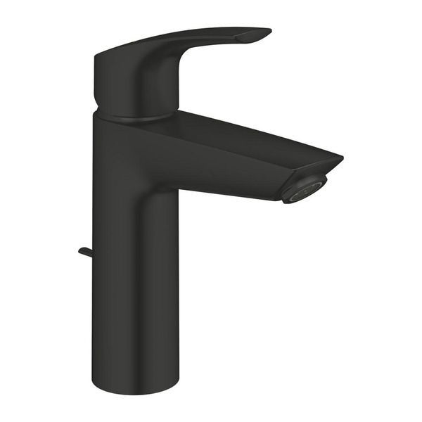 Смеситель для умывальника Grohe Eurosmart New M-Size однорычажный, черный матовый (233222433) 233222433 &mdash; фото в Esantehnika
