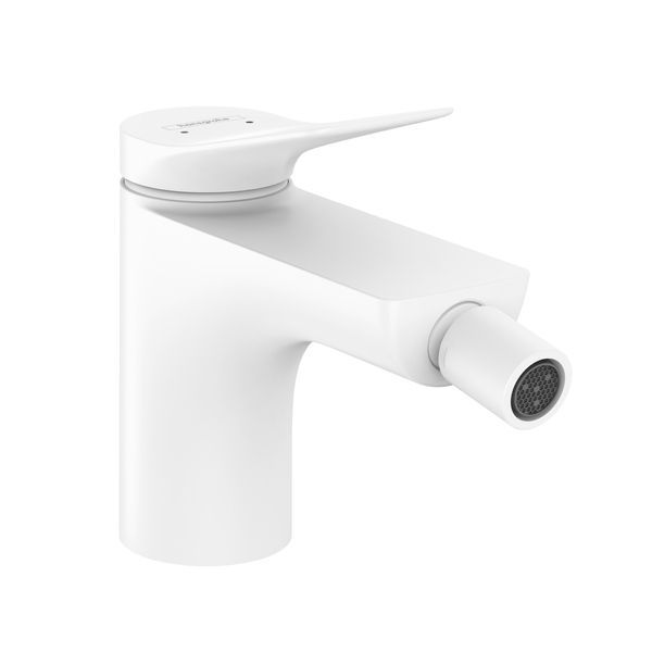 Змішувач для біде Hansgrohe Vivenis (колір - білий матовий), з донним клапаном 75200700 75200700 &mdash; фото в Esantehnika