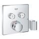 Термостат для скрытого монтажа на 2 выхода с держателем Grohe Grohtherm SmartControl 29125000 29125000 &mdash; фото в Esantehnika