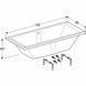 Ванна акрилова Kolo SUPERO DUO 180x80, прямокутна, центральний злив, з ніжками (5363000) 5363000 &mdash; фото в Esantehnika