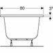 Ванна акрилова Kolo SUPERO DUO 180x80, прямокутна, центральний злив, з ніжками (5363000) 5363000 &mdash; фото в Esantehnika