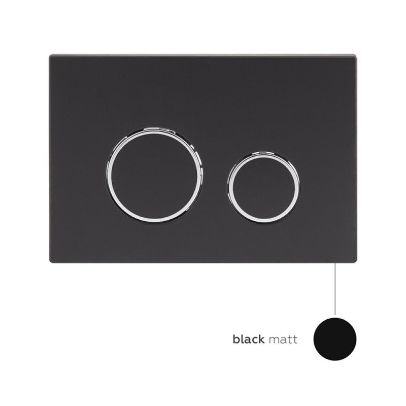 Панель змиву для унітазу Q-Tap Nest QT0111M11V1146MB QT0111M11V1146MB &mdash; фото в Esantehnika