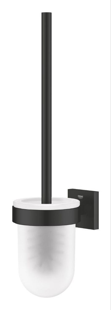 Підвісний йоржик для унітазу Grohe QuickFix Start Cube Black 409772430 409772430 &mdash; фото в Esantehnika
