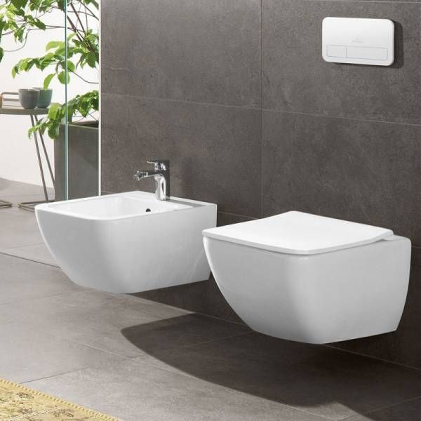 Подвесной унитаз с крышкой Villeroy&Boch Venticello (4611RL01) 4611RL01 &mdash; фото в Esantehnika