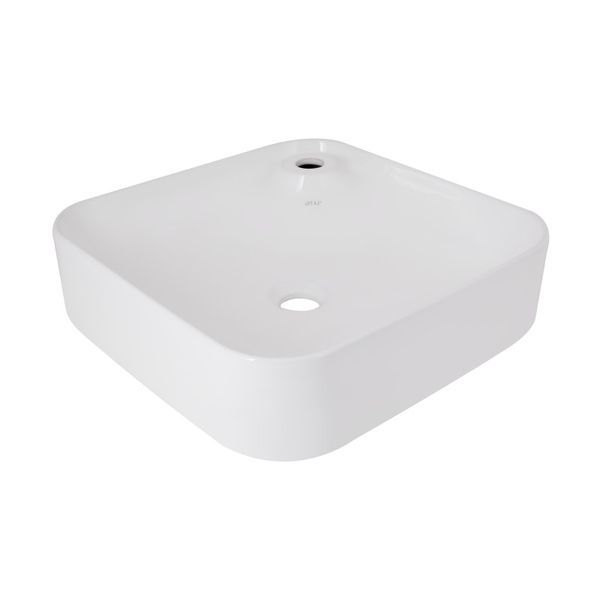 Раковина-чаша Qtap Stork 430x430x125 White QT15116137W QT15116137W &mdash; фото в Esantehnika