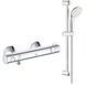 Смеситель для душа Grohe Grohtherm 800 хром 34558000 + Душевой гарнитур Grohe New Tempesta хром 27598001 34558000+27598001 &mdash; фото в Esantehnika