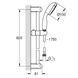 Смеситель для душа Grohe Grohtherm 800 хром 34558000 + Душевой гарнитур Grohe New Tempesta хром 27598001 34558000+27598001 &mdash; фото в Esantehnika