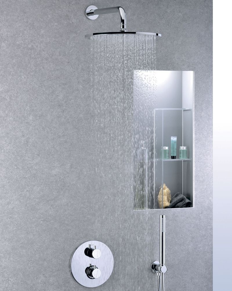 Душова система для ванни з виливом Paffoni Shower, верхній душ &Oslash;225 мм (колір - хром) KITLIG019CR+ZBOC139CR KITLIG019CR+ZBOC139CR &mdash; фото в Esantehnika